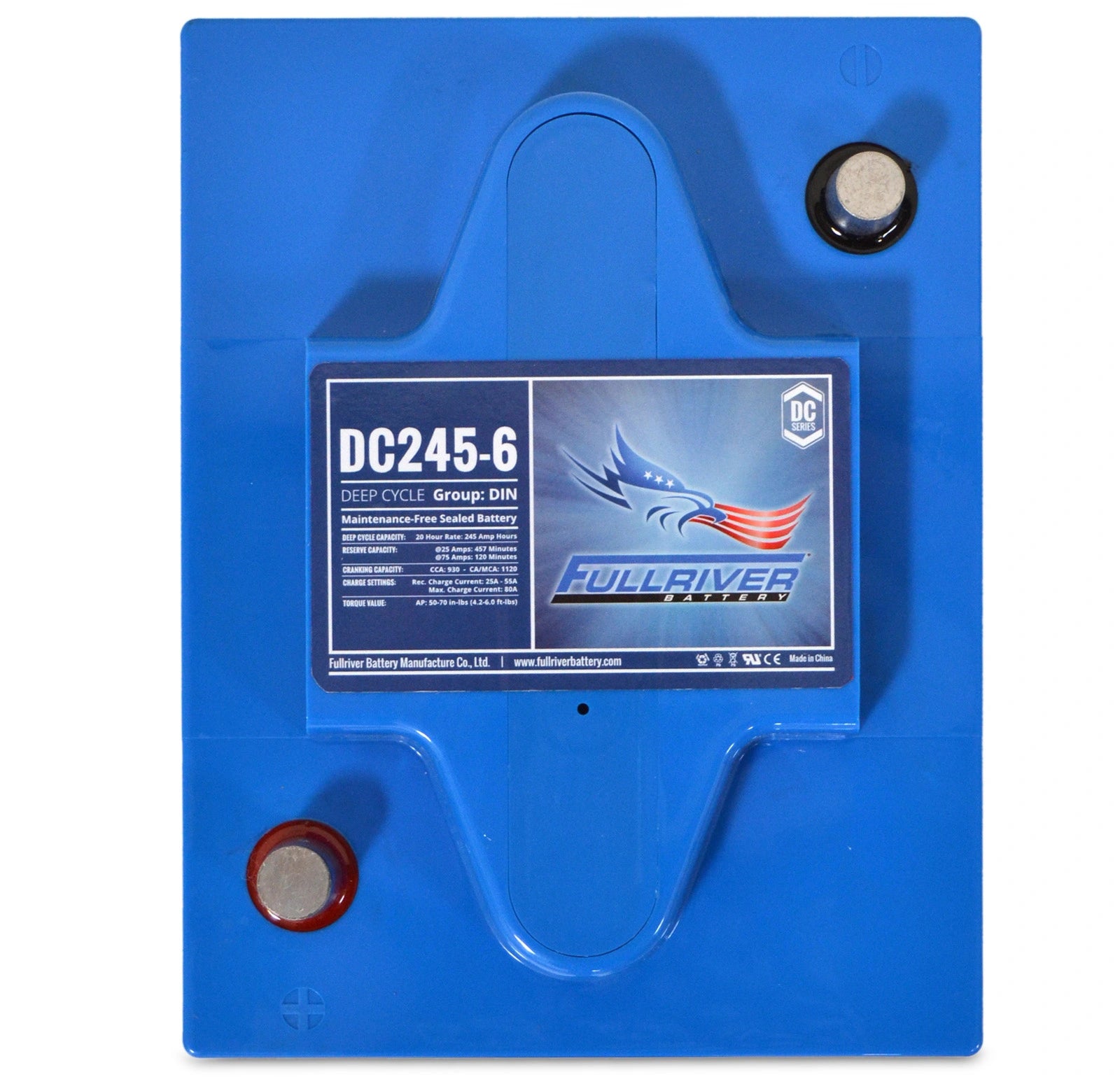 DC Series DC245-6 AGM battery from Fullriver Battery