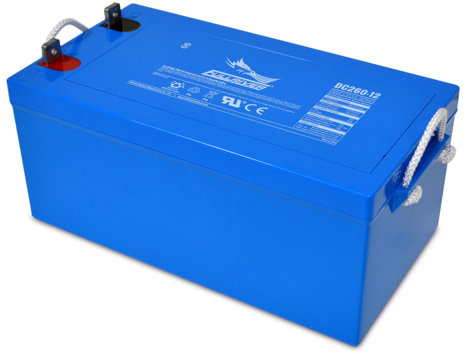 DC Series DC260-12 AGM battery from Fullriver Battery