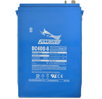 DC Series DC400-6 AGM battery from Fullriver Battery