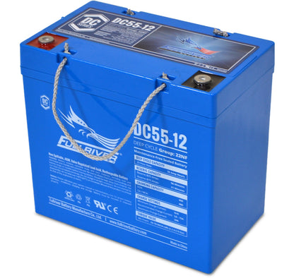 DC Series DC55-12 AGM battery from Fullriver Battery