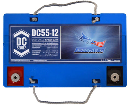 DC Series DC55-12 AGM battery from Fullriver Battery