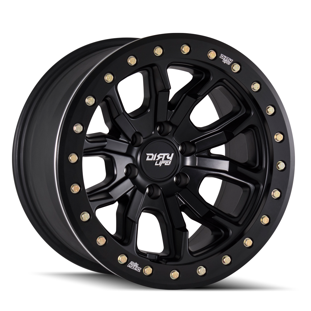 DIRTY LIFE DIRTY LIFE DT-1 9303 SATIN BLACK 20X9 6-135 12MM 87.1MM