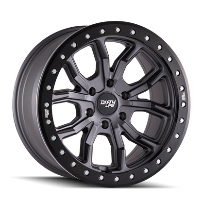 DIRTY LIFE DIRTY LIFE DT-1 9303 SATIN GUNMETAL 17X9 5-114.3 -12MM 72.6MM