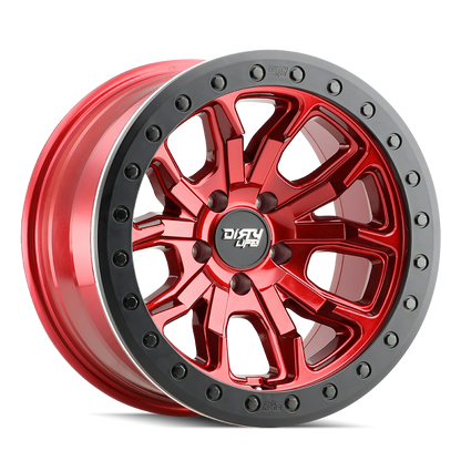 DIRTY LIFE DIRTY LIFE DT-1 9303 CRIMSON CANDY RED 17X9 6-135 -12MM 87.1MM