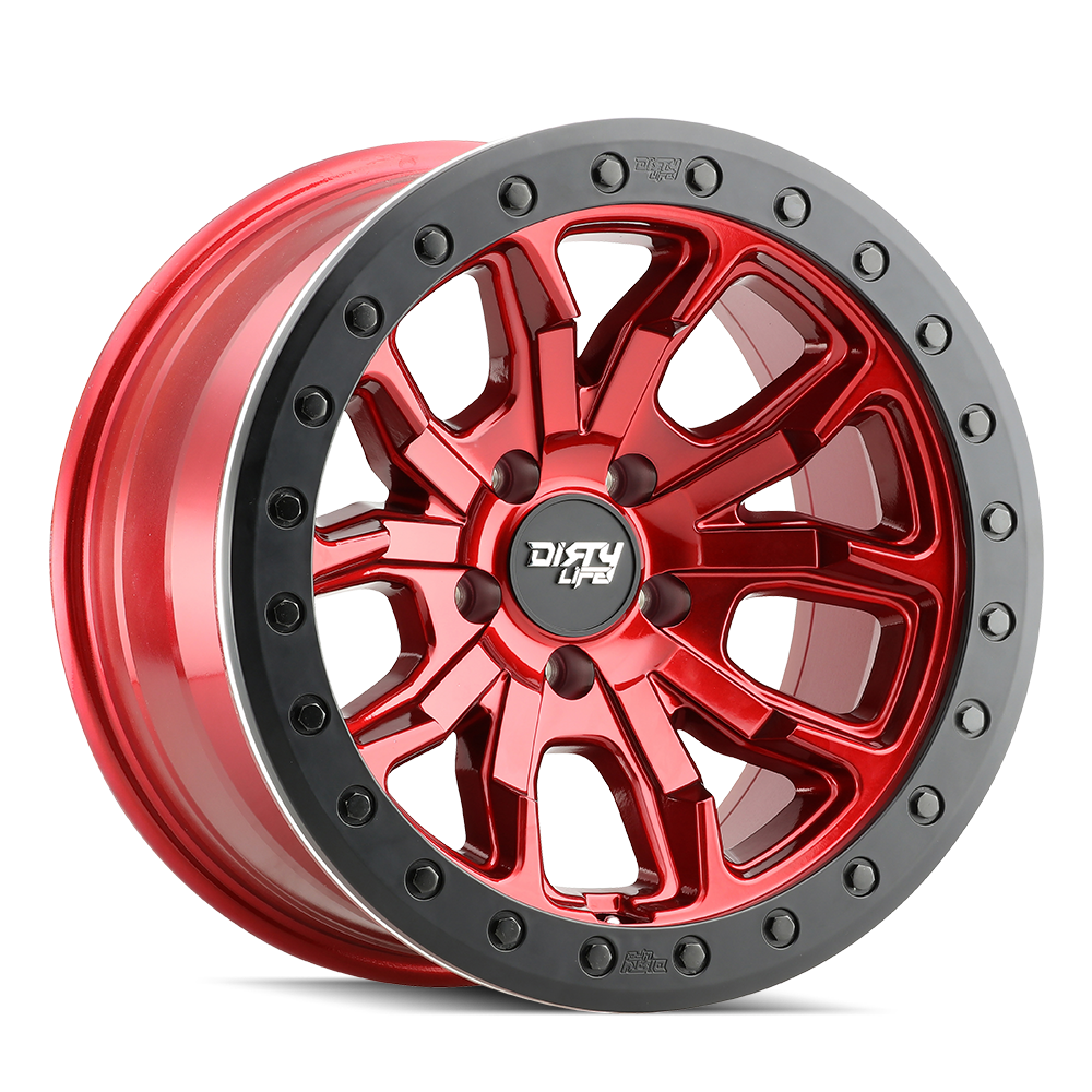 DIRTY LIFE DIRTY LIFE DT-1 9303 CRIMSON CANDY RED 17X9 5-127 -38MM 78.1MM