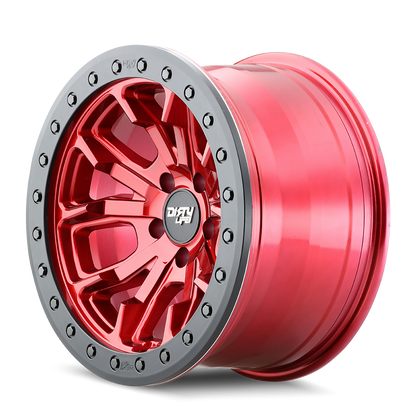 DIRTY LIFE DIRTY LIFE DT-1 9303 CRIMSON CANDY RED 17X9 5-127 -38MM 78.1MM