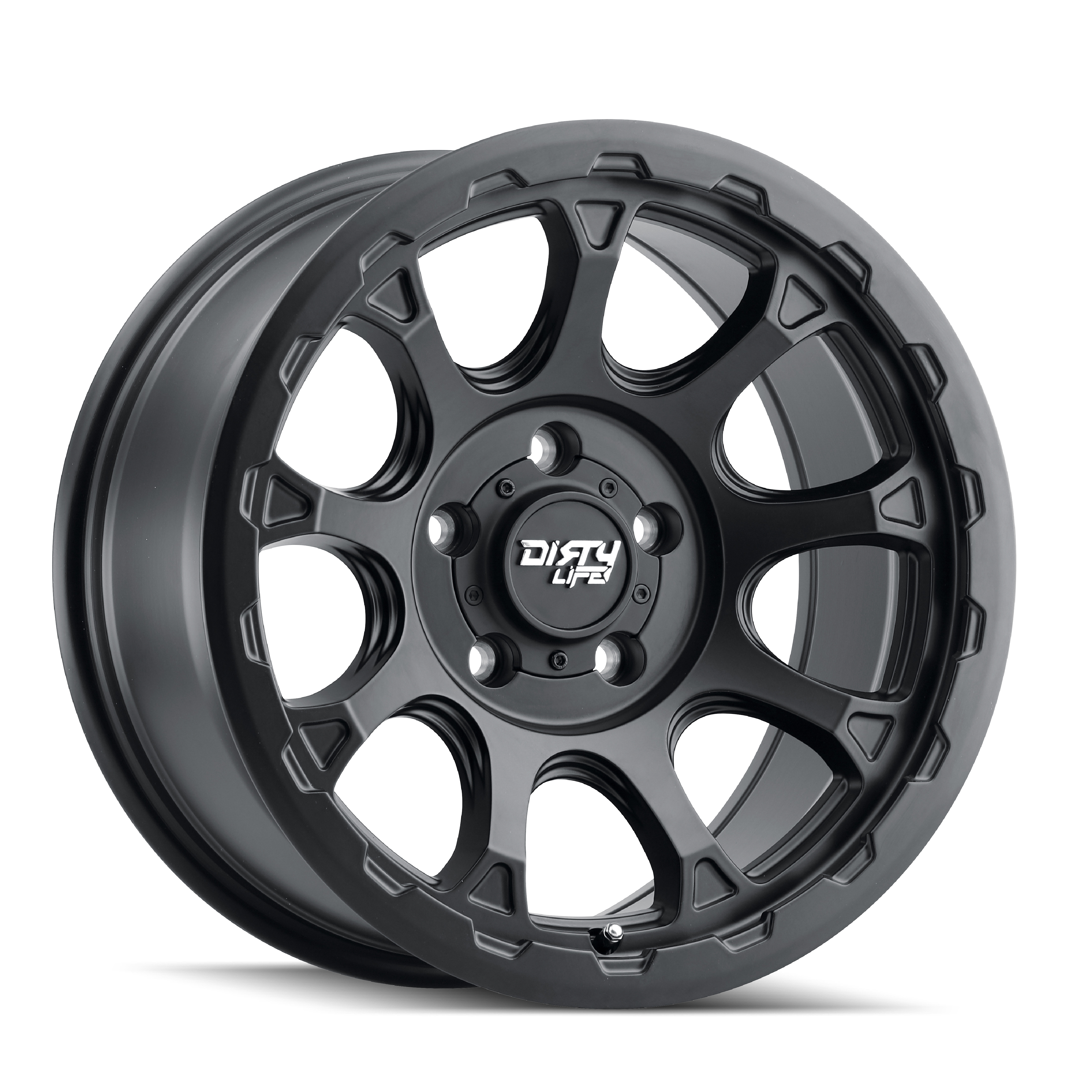 DIRTY LIFE DIRTY LIFE DRIFTER 9307 SATIN BLACK 17X8.5 5-127 -6MM 78.1MM