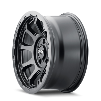 DIRTY LIFE DIRTY LIFE DRIFTER 9307 SATIN BLACK 17X8.5 5-127 -6MM 78.1MM