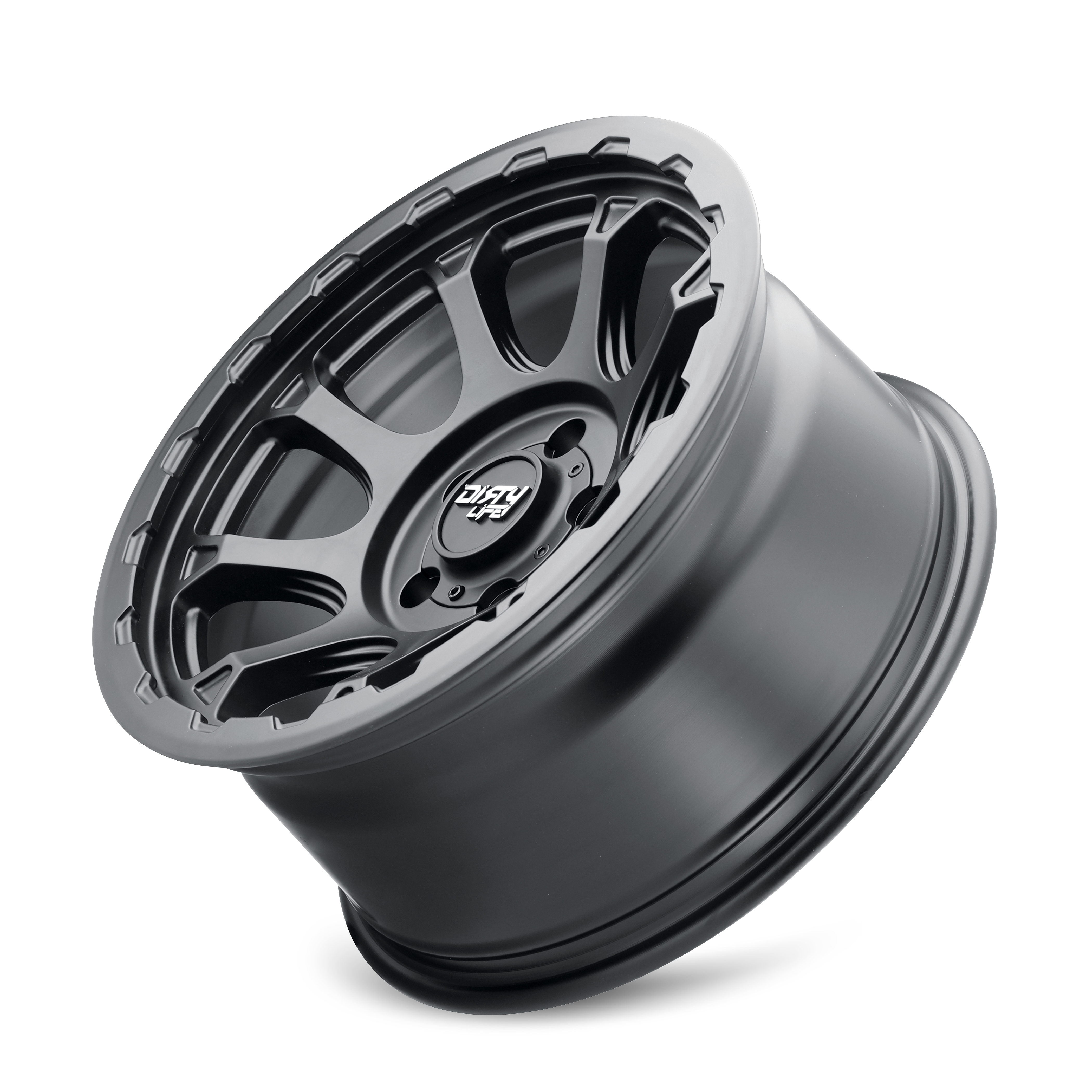 DIRTY LIFE DIRTY LIFE DRIFTER 9307 SATIN BLACK 17X8.5 5-127 -6MM 78.1MM