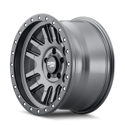 DIRTY LIFE DIRTY LIFE CANYON PRO 9309 SATIN GRAPHITE 17X9 5-127 -38MM 71.5MM