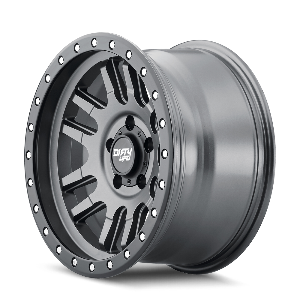 DIRTY LIFE DIRTY LIFE CANYON PRO 9309 SATIN GRAPHITE BLACK RING 17X8.5 6-139.7 25MM 106MM