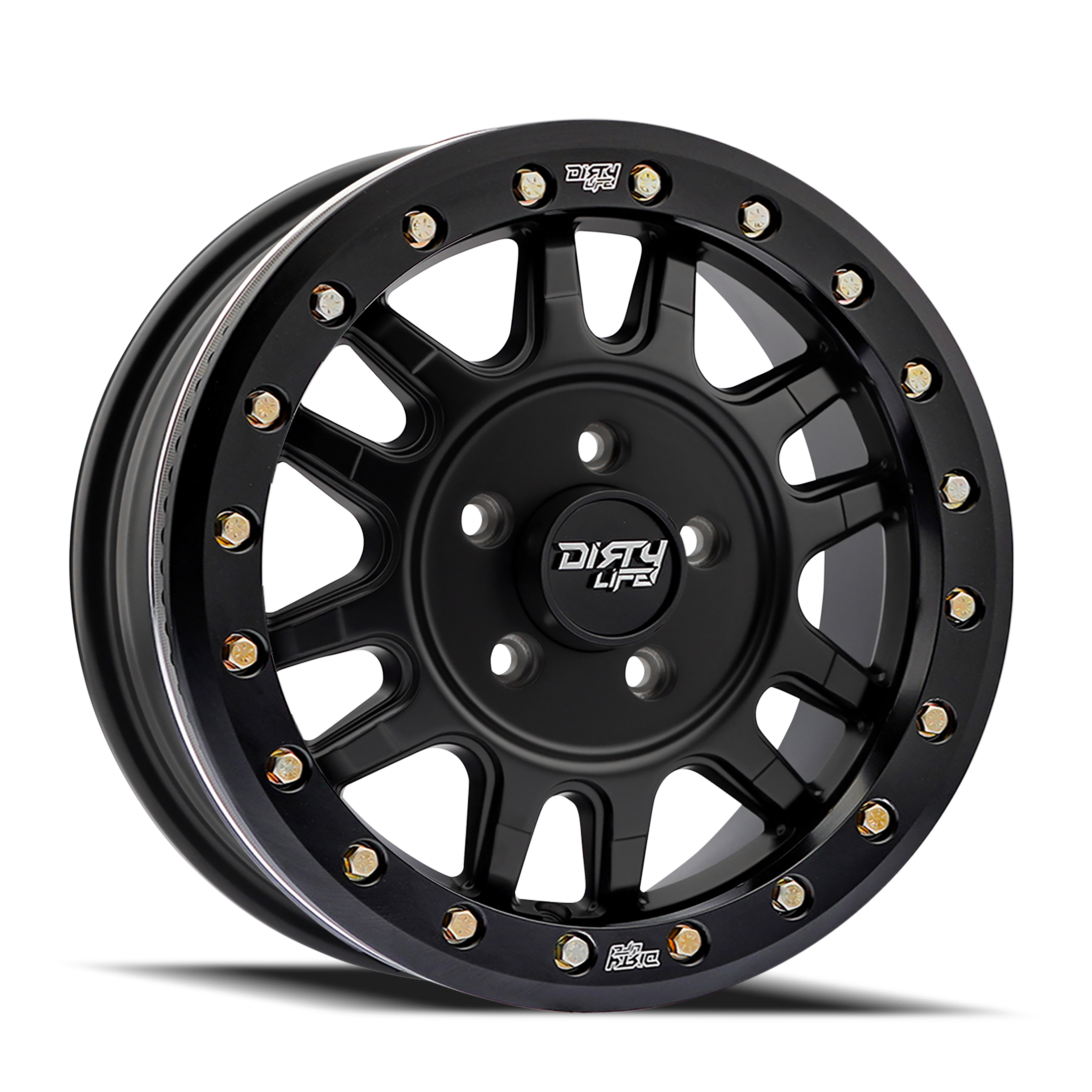 DIRTY LIFE DIRTY LIFE CANYON PRO SXS 9309R MATTE BLACK 15X7 4-137 13MM 106.25MM