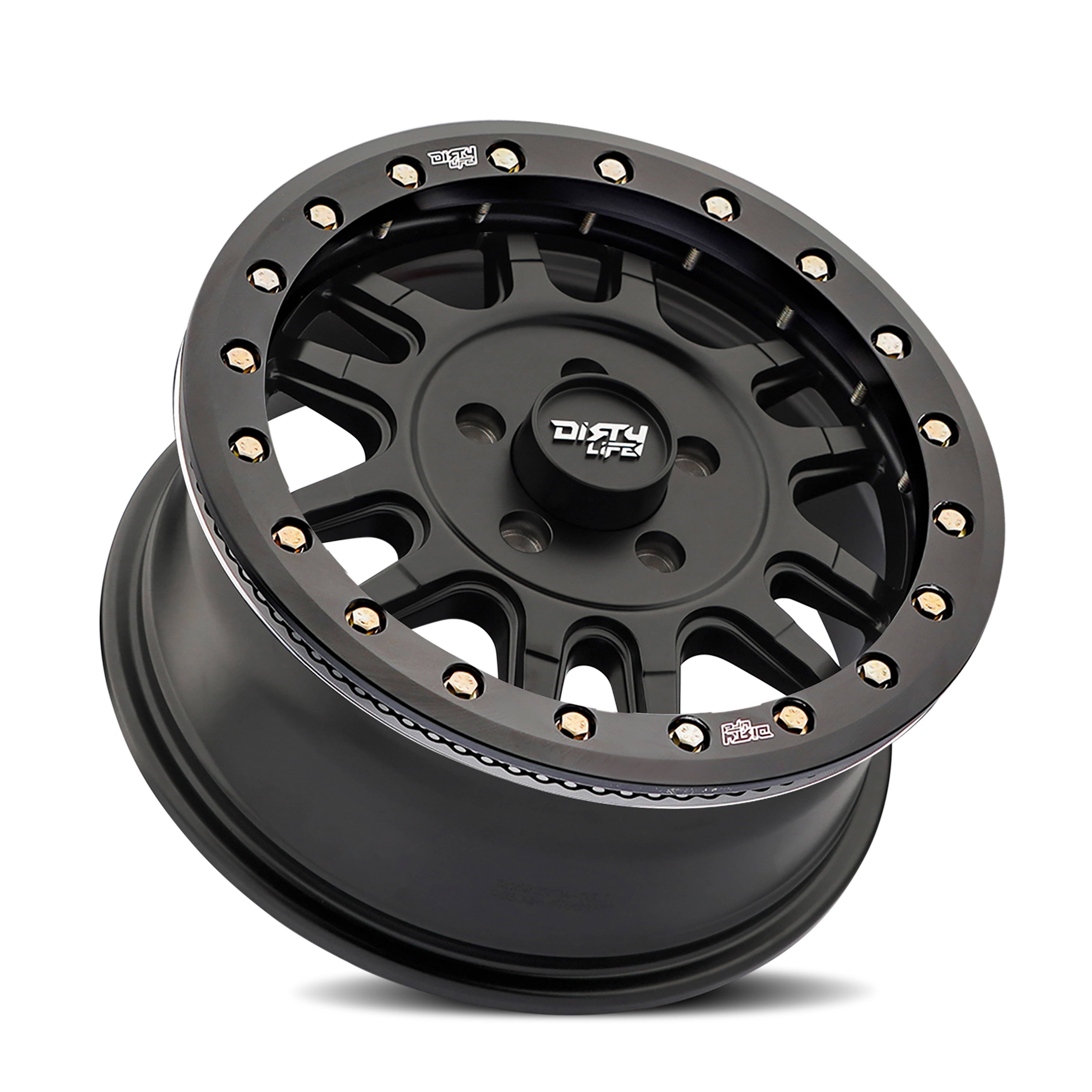 DIRTY LIFE DIRTY LIFE CANYON PRO 9309 SATIN BLACK 17X8.5 6-139.7 25MM 106MM