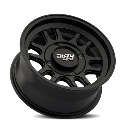 DIRTY LIFE DIRTY LIFE CANYON SPORT SXS 9310S MATTE BLACK 14X7 BLANK 13MM 106.25MM