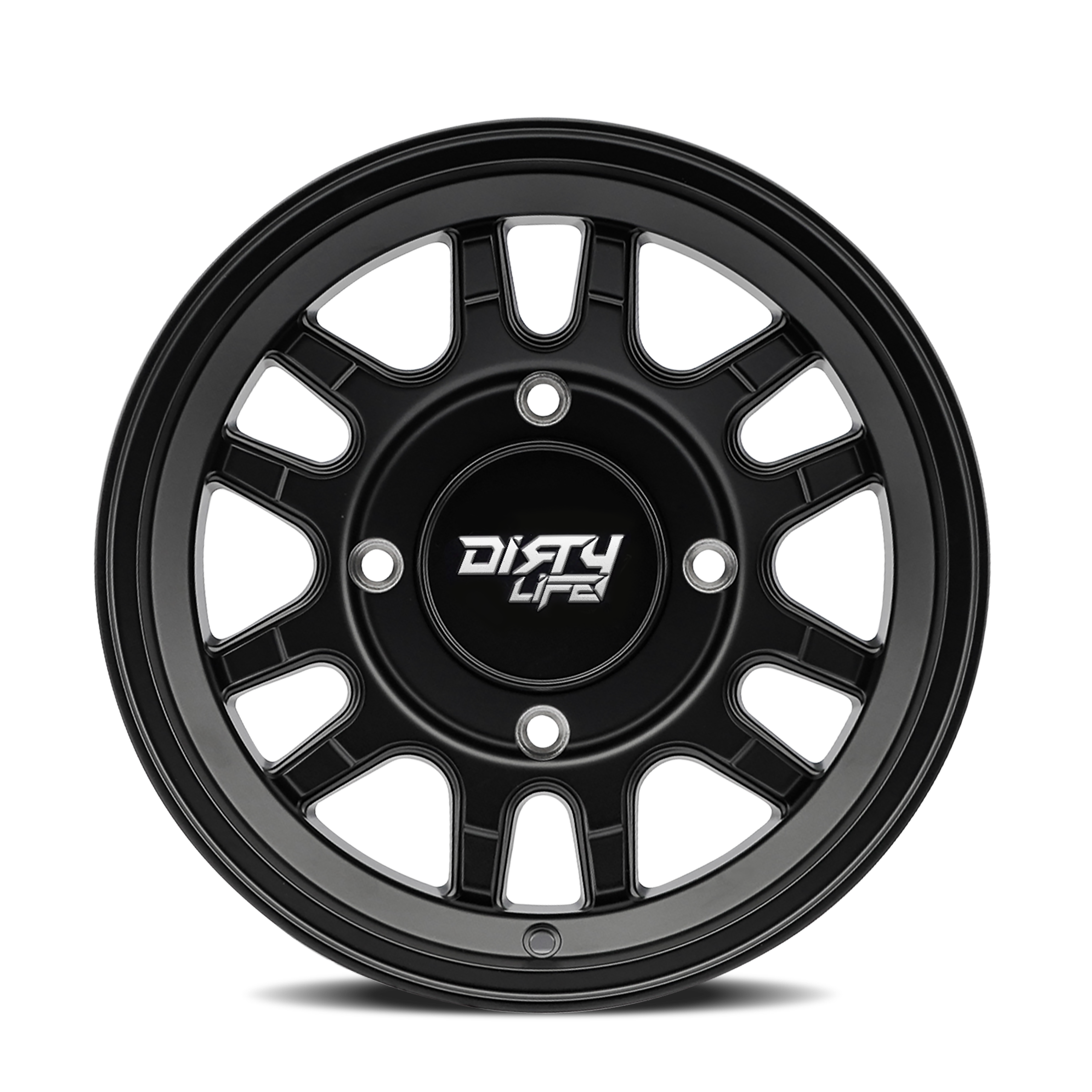 DIRTY LIFE DIRTY LIFE CANYON SPORT SXS 9310S MATTE BLACK 14X7 BLANK 13MM 106.25MM