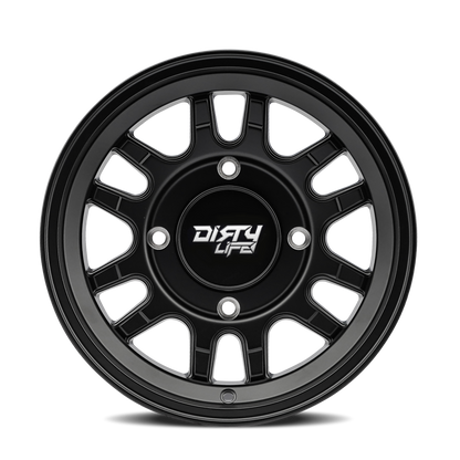 DIRTY LIFE DIRTY LIFE CANYON SPORT SXS 9310S MATTE BLACK 15X7 BLANK 13MM 106.25MM