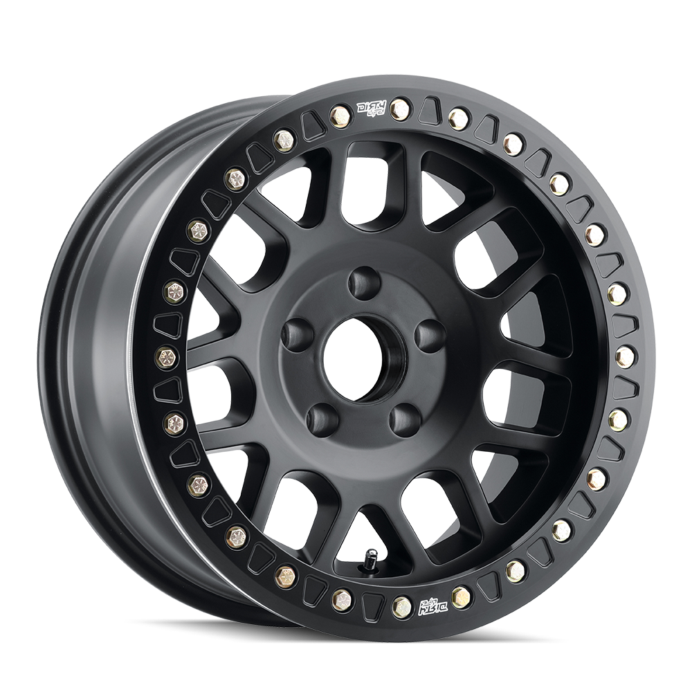 DIRTY LIFE DIRTY LIFE MESA RACE 9312 MATTE BLACK 17X9 8-165.1 -12MM 130.8MM