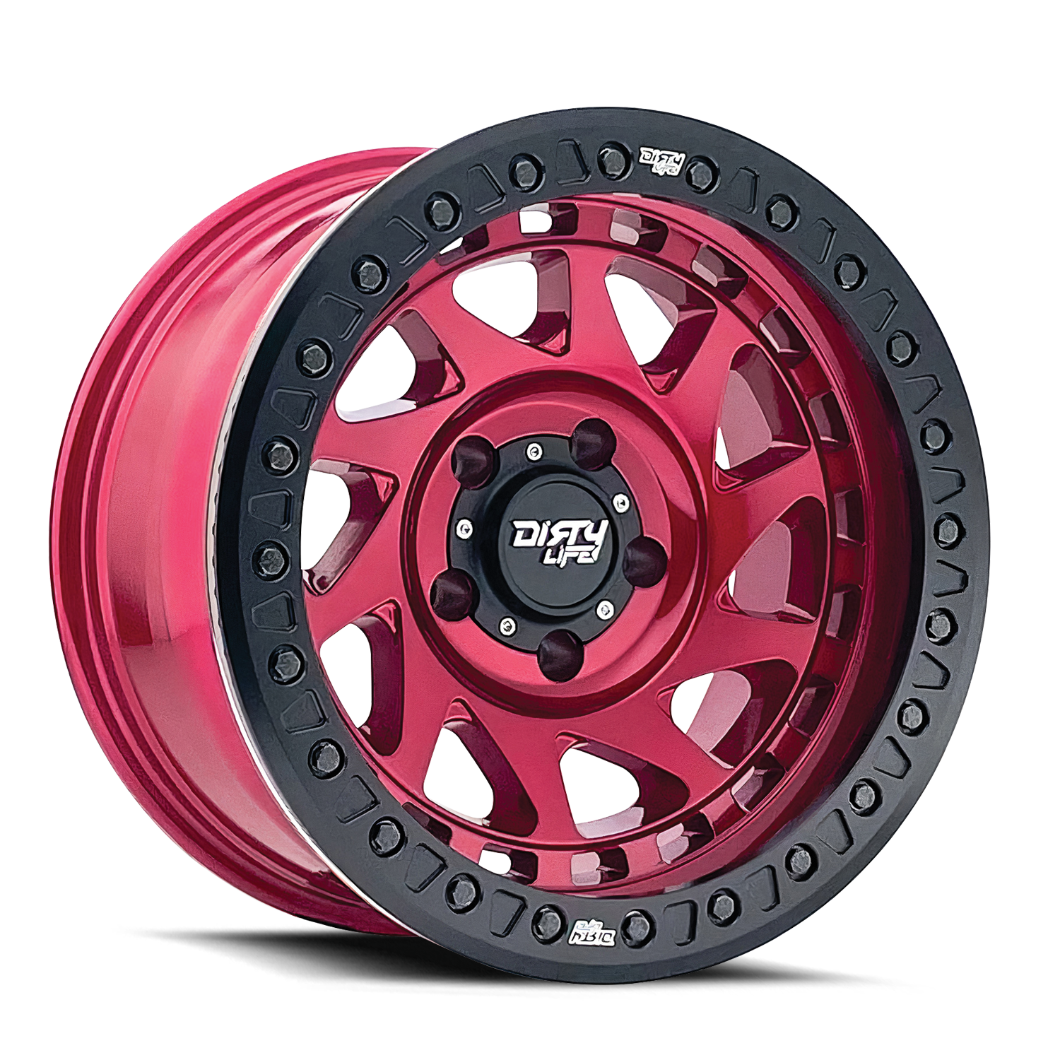 DIRTY LIFE DIRTY LIFE ENIGMA RACE 9313 GLOSS CRIMSON CANDY RED 17X9 6-139.7 -12MM 106MM