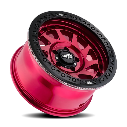 DIRTY LIFE DIRTY LIFE ENIGMA RACE 9313 GLOSS CRIMSON CANDY RED 17X9 6-139.7 -12MM 106MM
