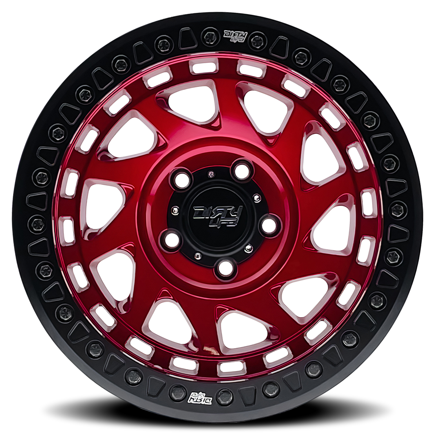 DIRTY LIFE DIRTY LIFE ENIGMA RACE 9313 GLOSS CRIMSON CANDY RED 17X9 6-139.7 -12MM 106MM