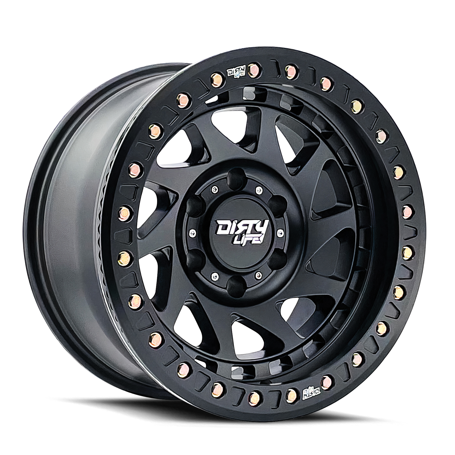 DIRTY LIFE DIRTY LIFE ENIGMA RACE 9313 MATTE BLACK 17X9 5-127 -38MM 78.1MM