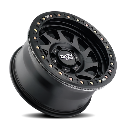 DIRTY LIFE DIRTY LIFE ENIGMA RACE 9313 MATTE BLACK 17X9 6-135 -12MM 87.1MM