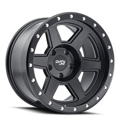 DIRTY LIFE DIRTY LIFE COMPOUND 9315 MATTE BLACK 17X9 5-139.7 -12MM 108MM