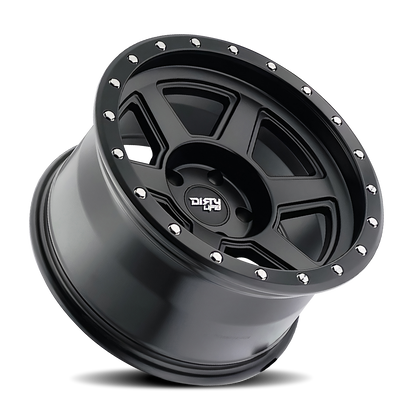 DIRTY LIFE DIRTY LIFE COMPOUND 9315 MATTE BLACK 20X9 6-135 -12MM 87.1MM