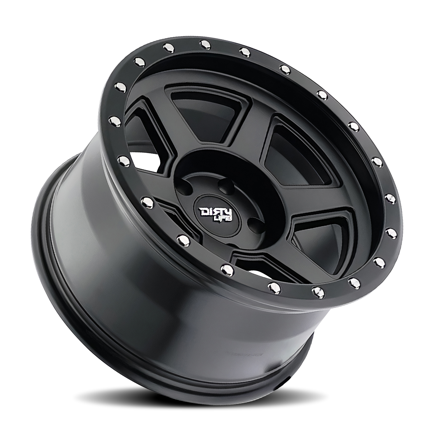 DIRTY LIFE DIRTY LIFE COMPOUND 9315 MATTE BLACK 17X9 6-139.7 -12MM 106MM