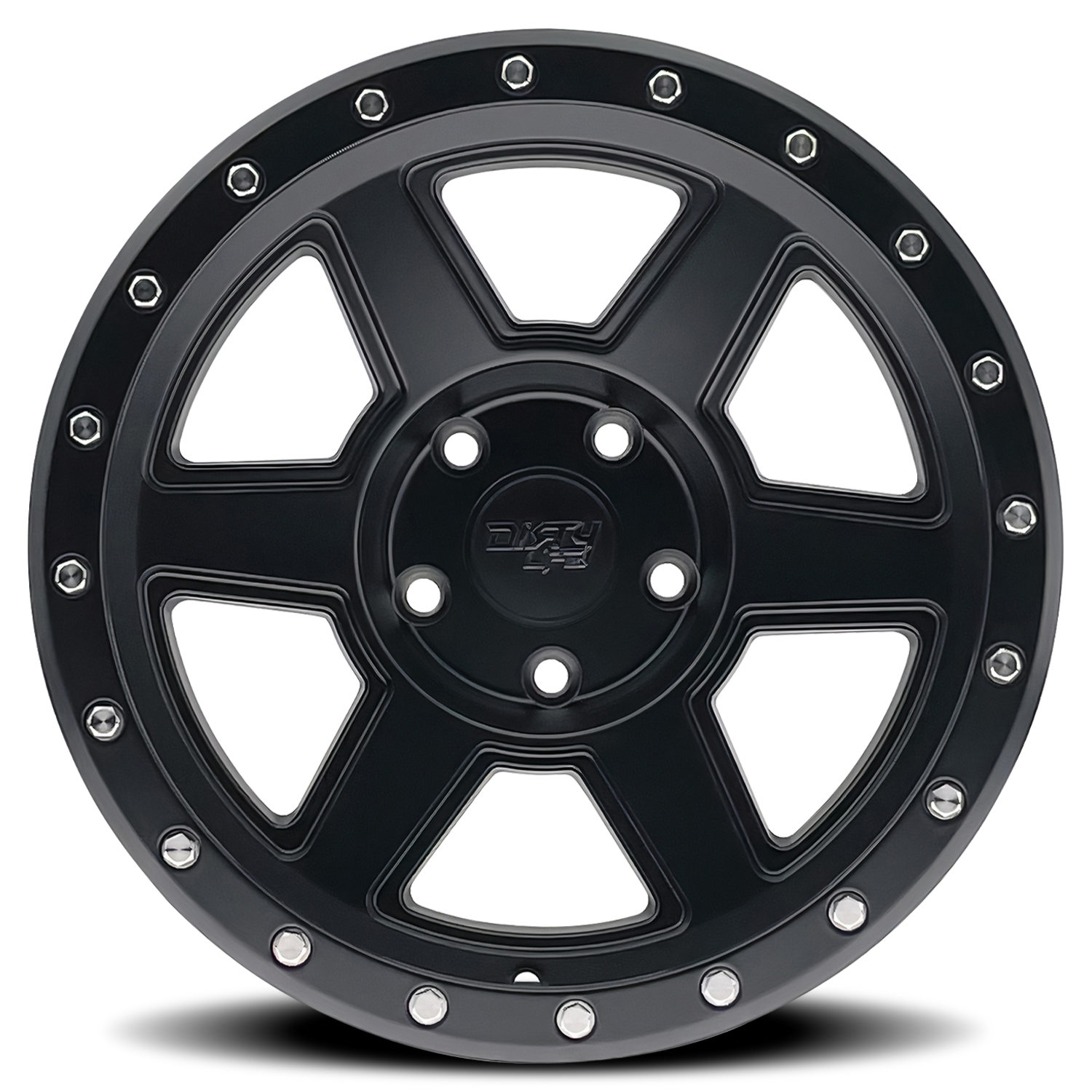 DIRTY LIFE DIRTY LIFE COMPOUND 9315 MATTE BLACK 18X9 6-135 -12MM 87.1MM
