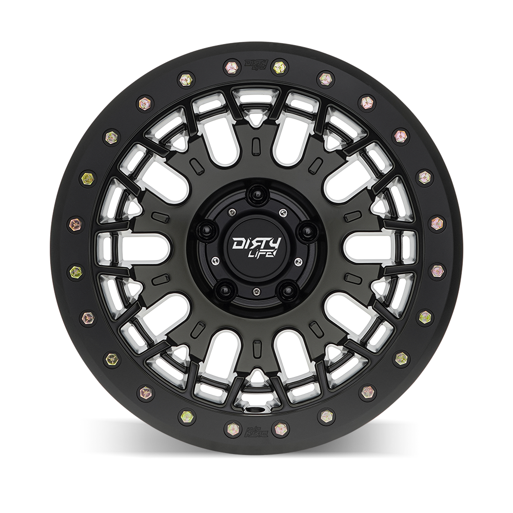 DIRTY LIFE DIRTY LIFE DT-3 9317 SATIN BLACK 17X9 5-127 -12MM 78.1MM