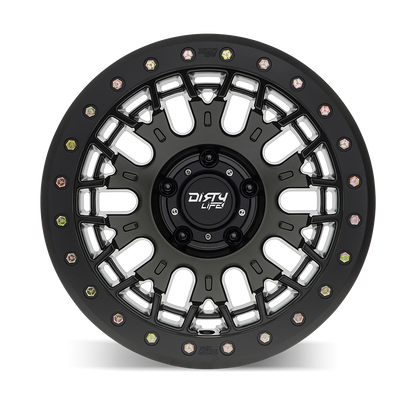 DIRTY LIFE DIRTY LIFE DT-3 9317 SATIN BLACK 17X9 5-127 -38MM 78.1MM