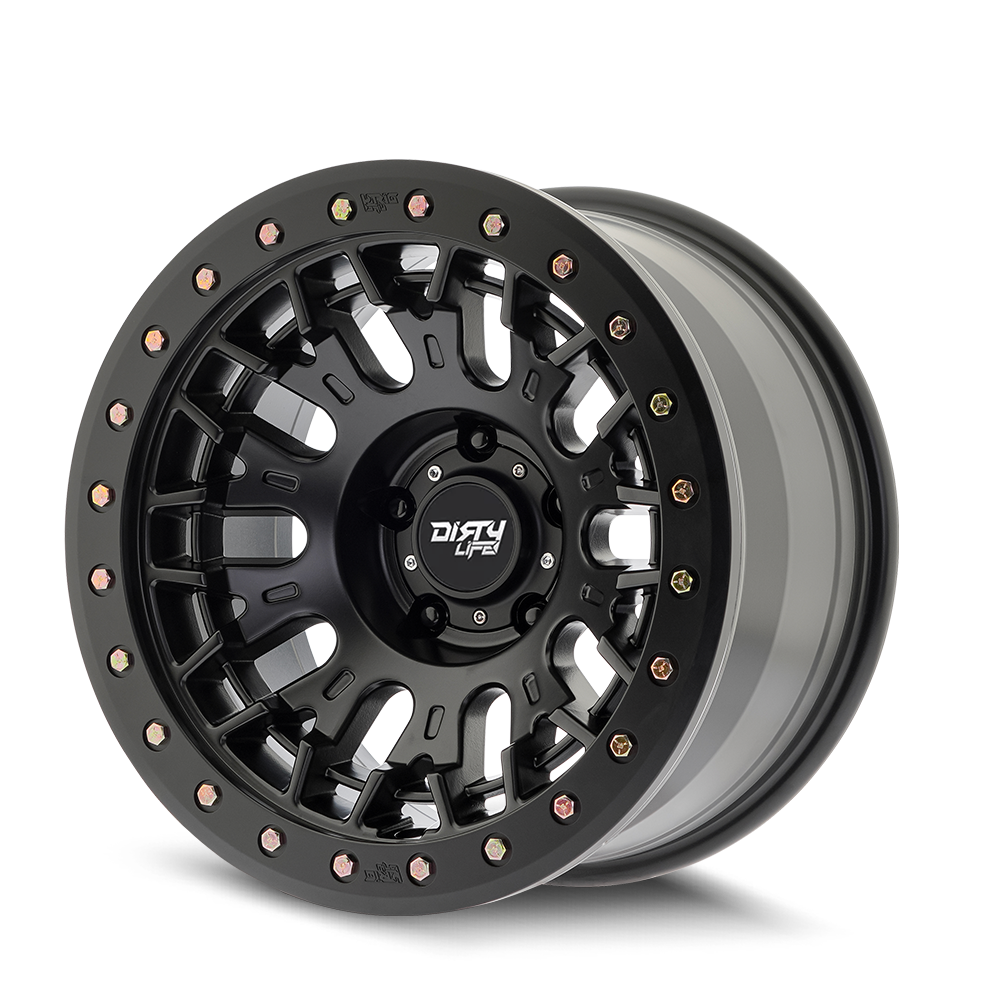 DIRTY LIFE DIRTY LIFE DT-3 9317 SATIN BLACK 17X9 5-127 -12MM 78.1MM