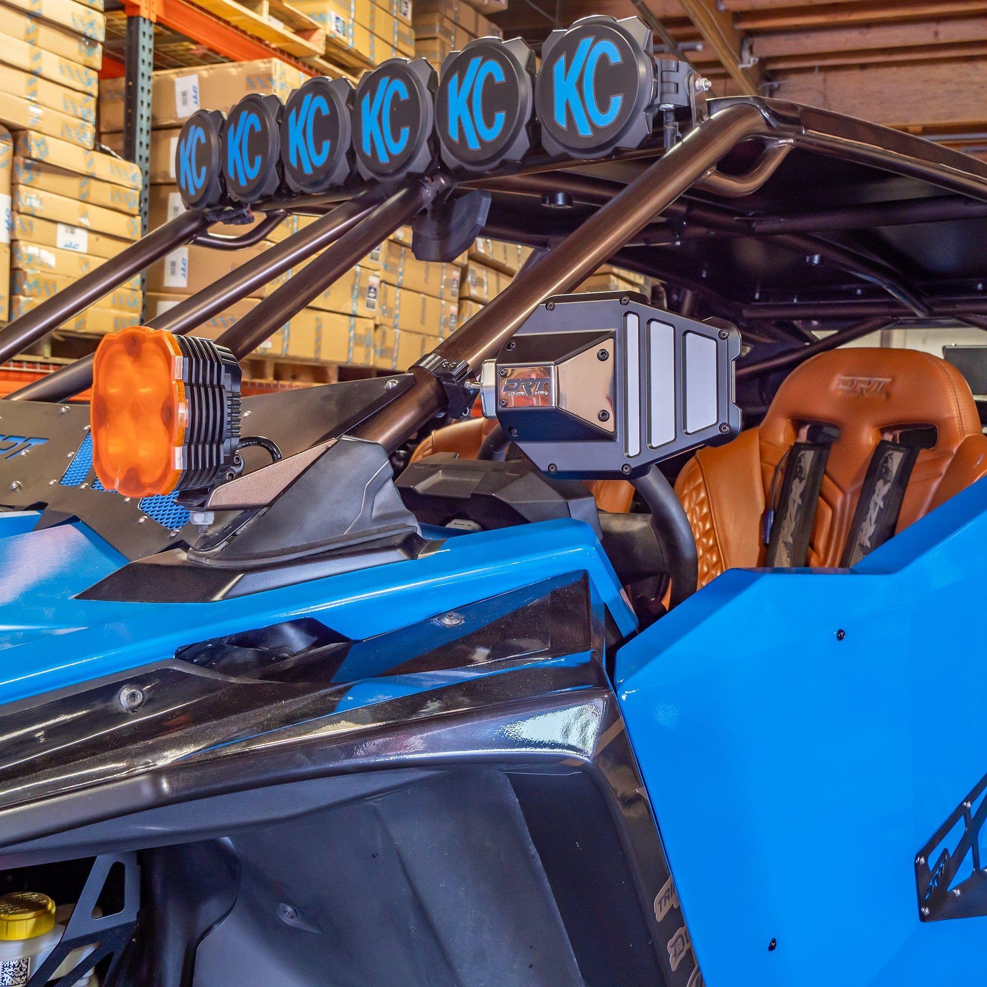 Billet Aluminum Tactical Convex Side Mirror Set