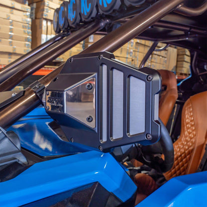 Billet Aluminum Tactical Convex Side Mirror Set