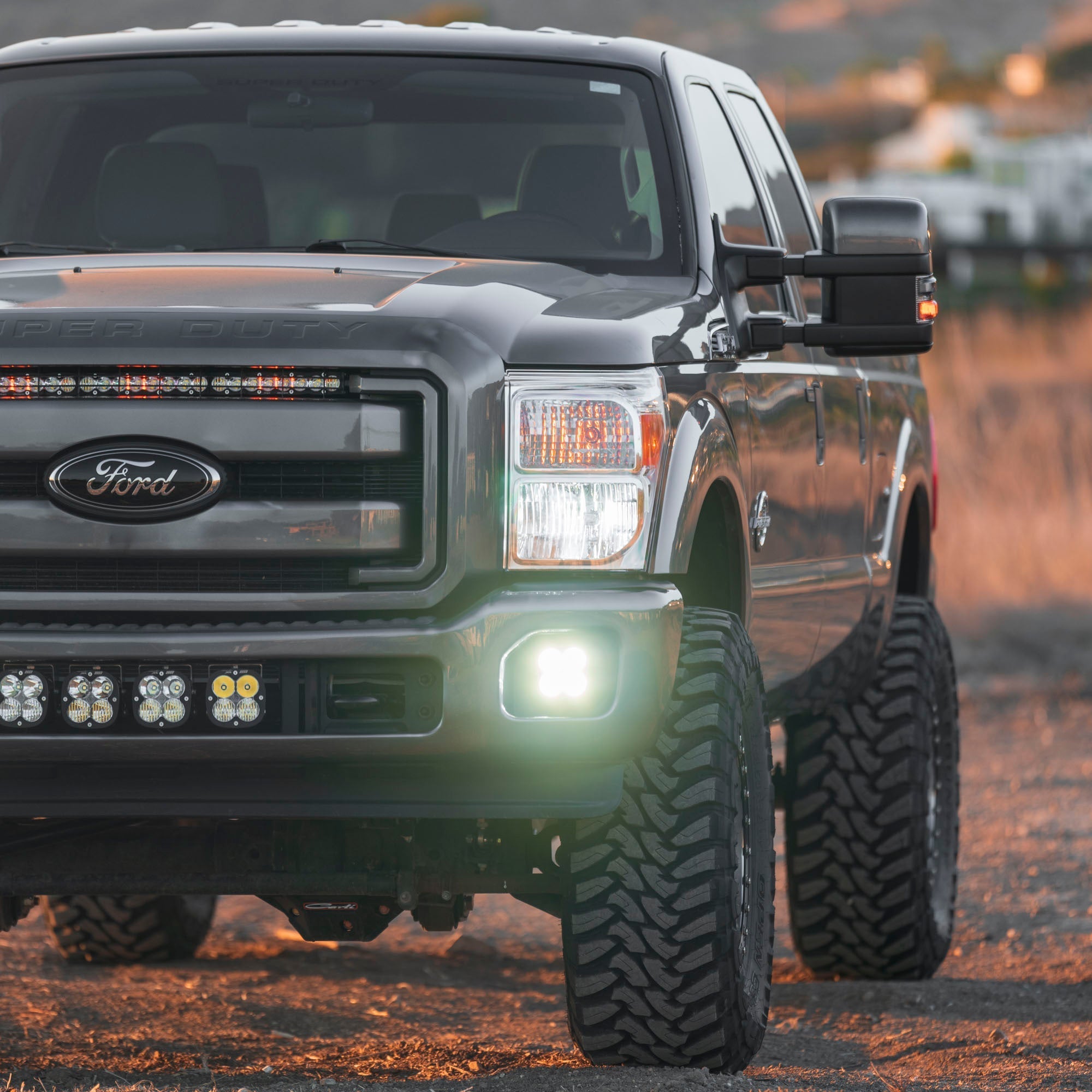 KD Fabworks 2011-2016 F250/350 Baja Designs XL/ XL80 Fog Light Kit