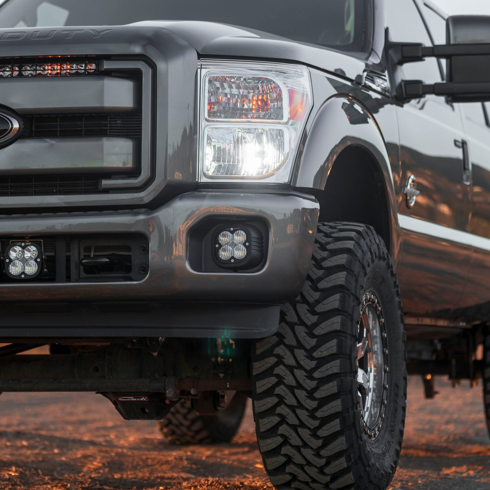 KD Fabworks 2011-2016 F250/350 Baja Designs XL/ XL80 Fog Light Kit