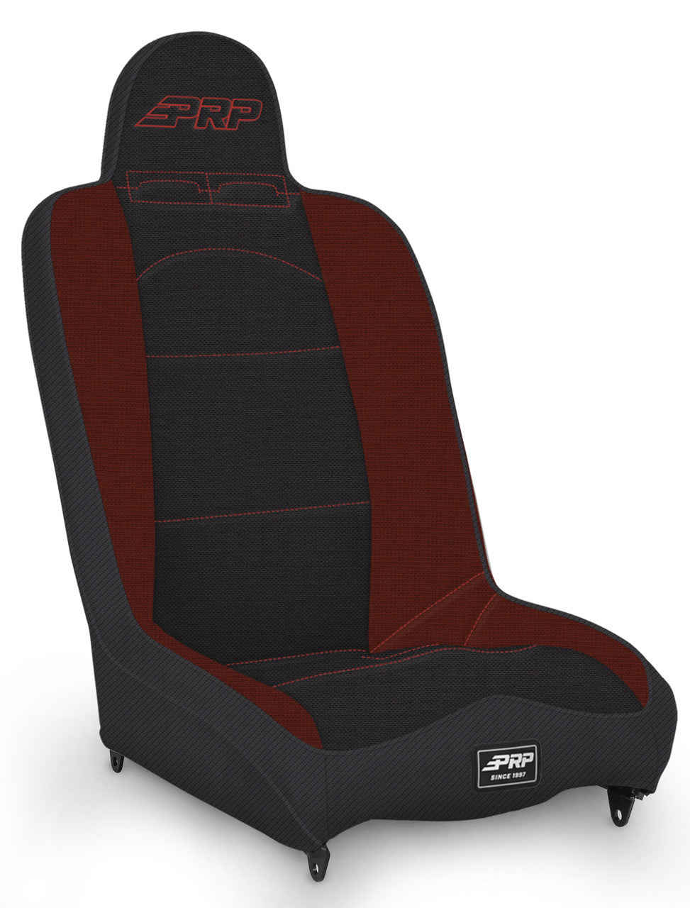 Daily Driver High Back Suspension Seat; All Black