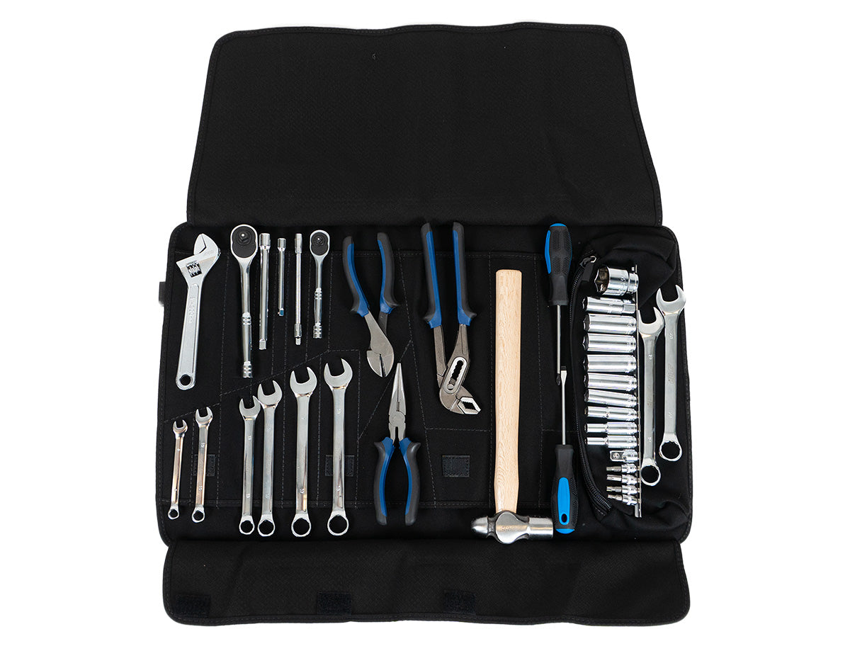 Can-Am Roll Up Tool Bag with 35pc Tool Kit