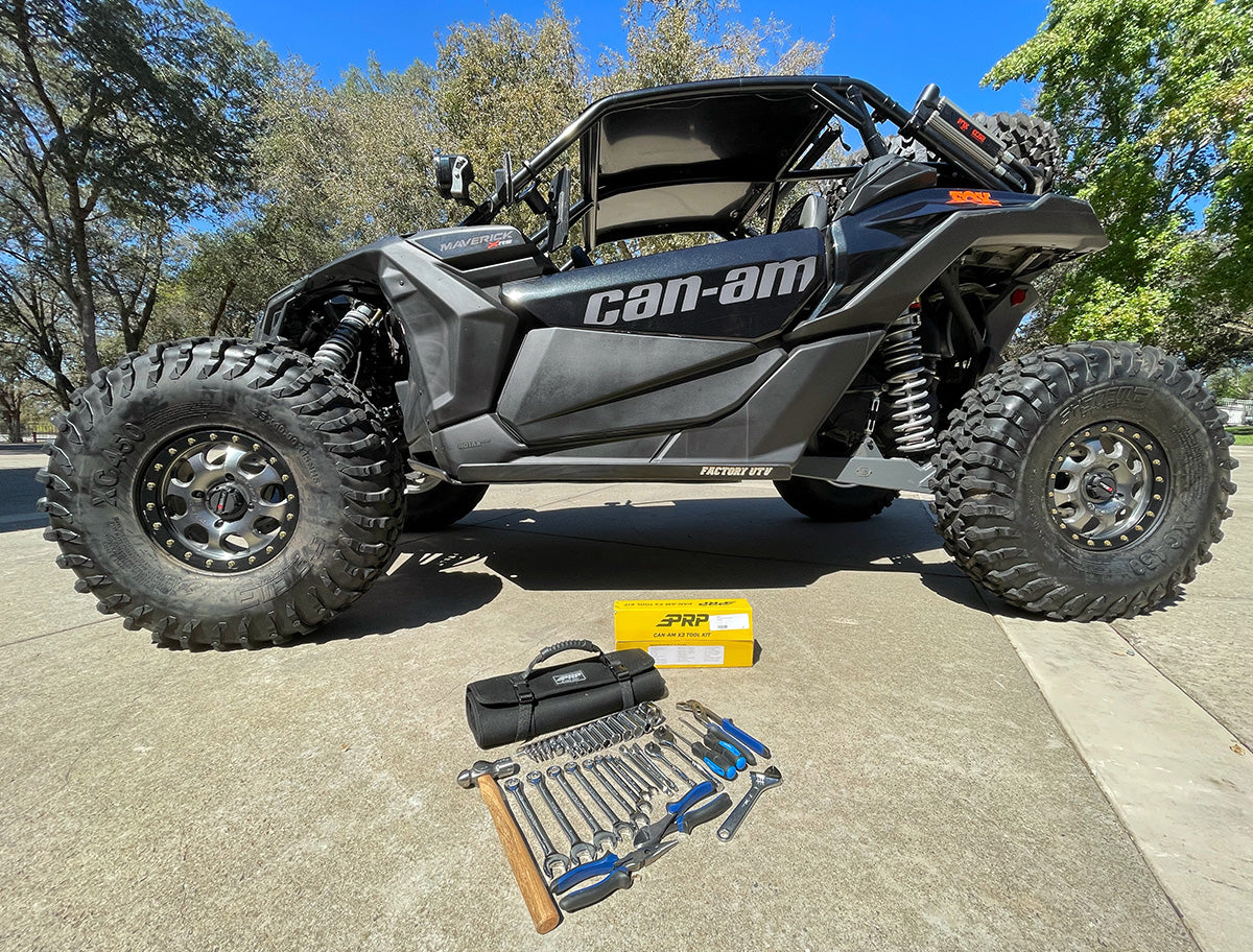 Can-Am Roll Up Tool Bag with 35pc Tool Kit