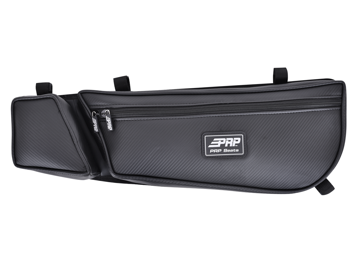 Door Bag with Knee Pad for Can-Am Maverick X3, Black (Pair)