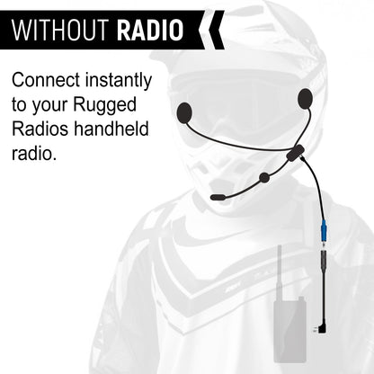 ENDURO Moto Kit -  Includes Helmet Kit and Compact Harness Cable