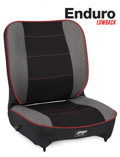 Enduro Low Back Reclining, 2" Extra Tall Suspension Seat