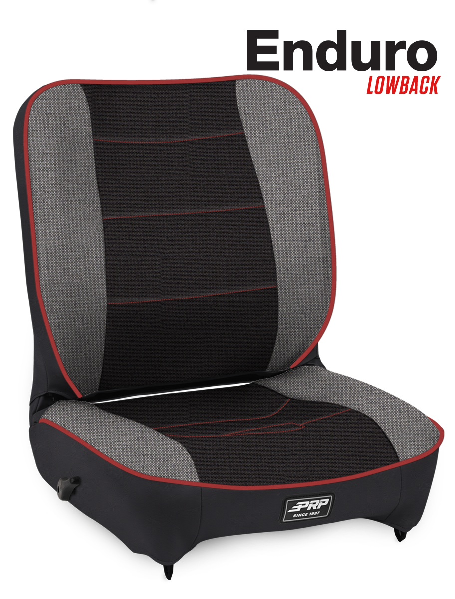 Enduro Low Back Reclining, 2" Extra Tall Suspension Seat