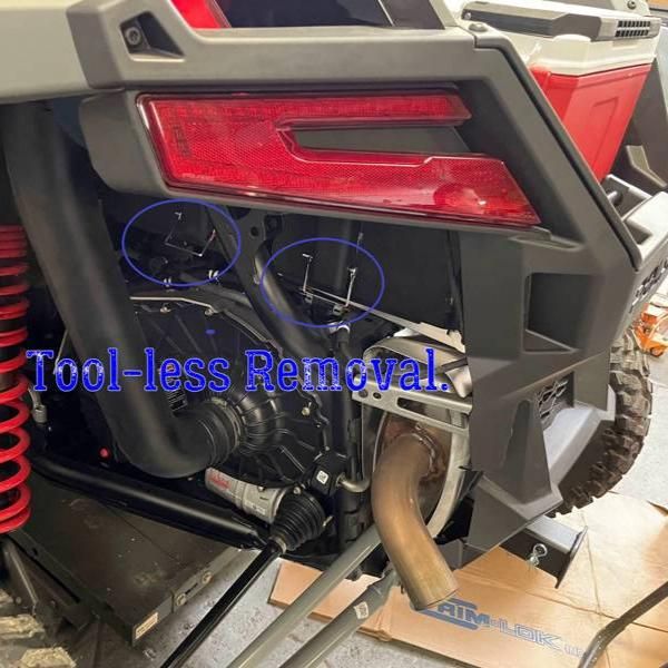 Polaris RZR Pro R Milwaukee Packout Rack