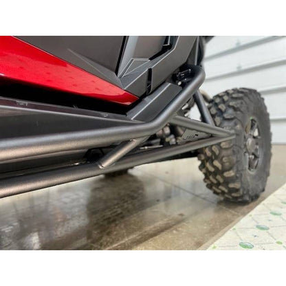 Polaris RZR Pro XP / Turbo R (2-Seat) Rocker Knockers with Tree Kicker Nerf Bars
