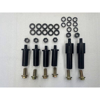 Polaris RZR Pro XP / Turbo R (2-Seat) Rocker Knockers with Tree Kicker Nerf Bars