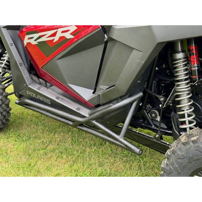 Polaris RZR Pro XP / Turbo R (2-Seat) Rocker Knockers with Tree Kicker Nerf Bars