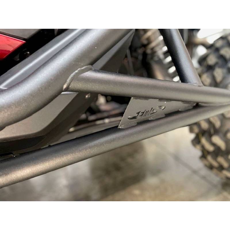 Polaris RZR Pro XP / Turbo R (2-Seat) Rocker Knockers with Tree Kicker Nerf Bars