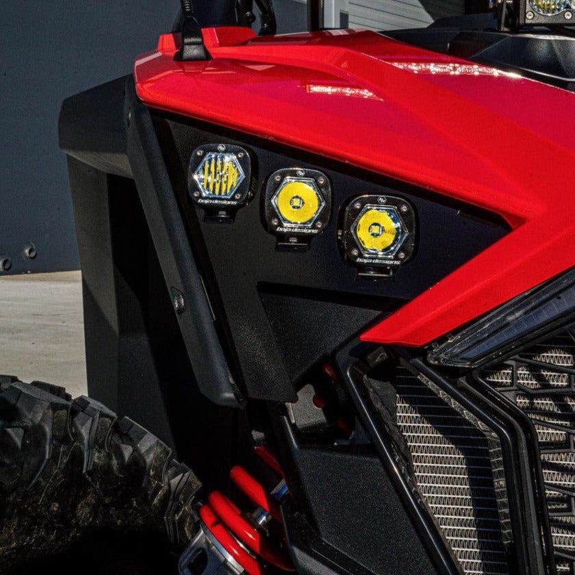 Polaris RZR Pro / Turbo R S1 Triple LED/Laser Headlight Kit